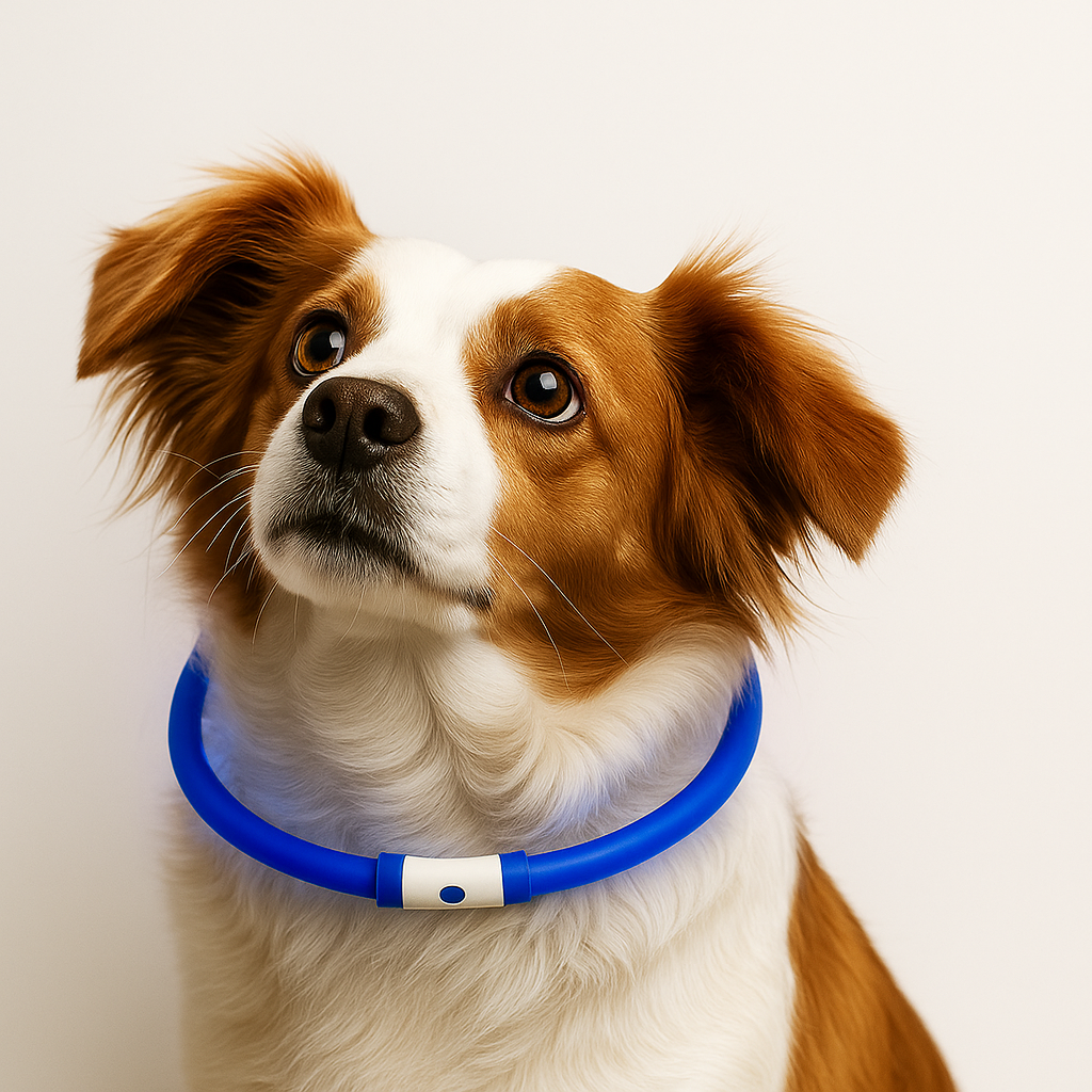 Sicherheit im Dunkeln – das LED-Halsband für deinen Hund