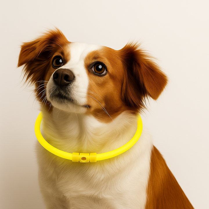 Sicherheit im Dunkeln – das LED-Halsband für deinen Hund