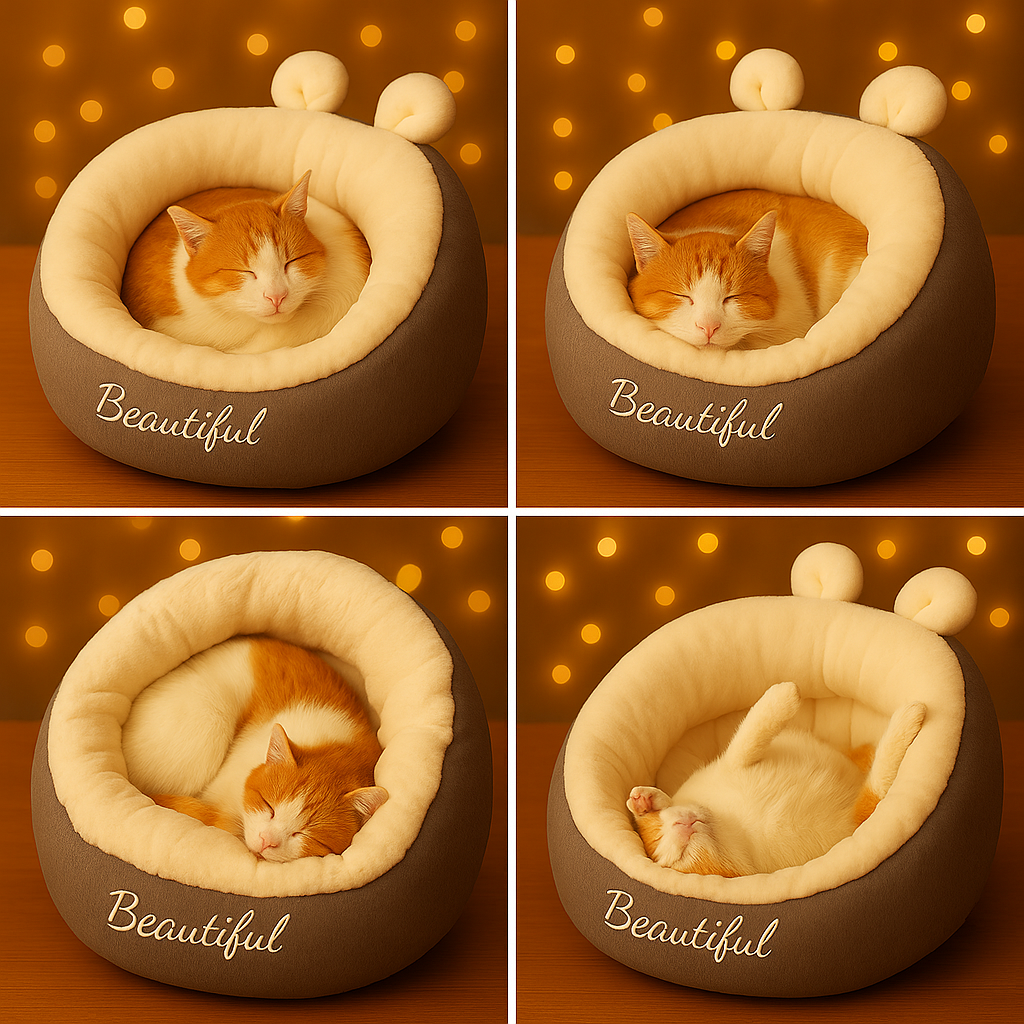 Kuschelhöhle zum Verlieben – weil deine Katze das Beste verdient