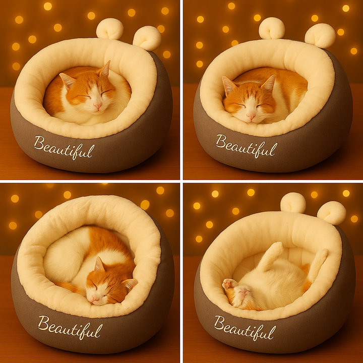 Kuschelhöhle zum Verlieben – weil deine Katze das Beste verdient