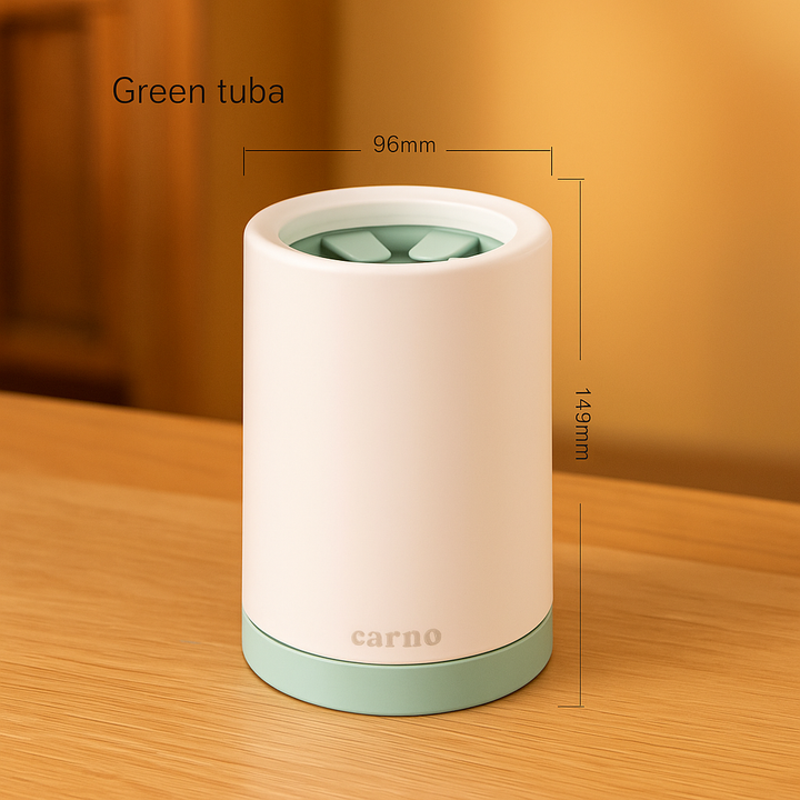 Pfotenwaschbecher mit Silikonbürsten – für saubere Pfoten in Sekunden