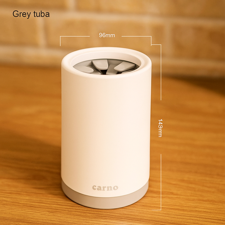 Pfotenwaschbecher mit Silikonbürsten – für saubere Pfoten in Sekunden