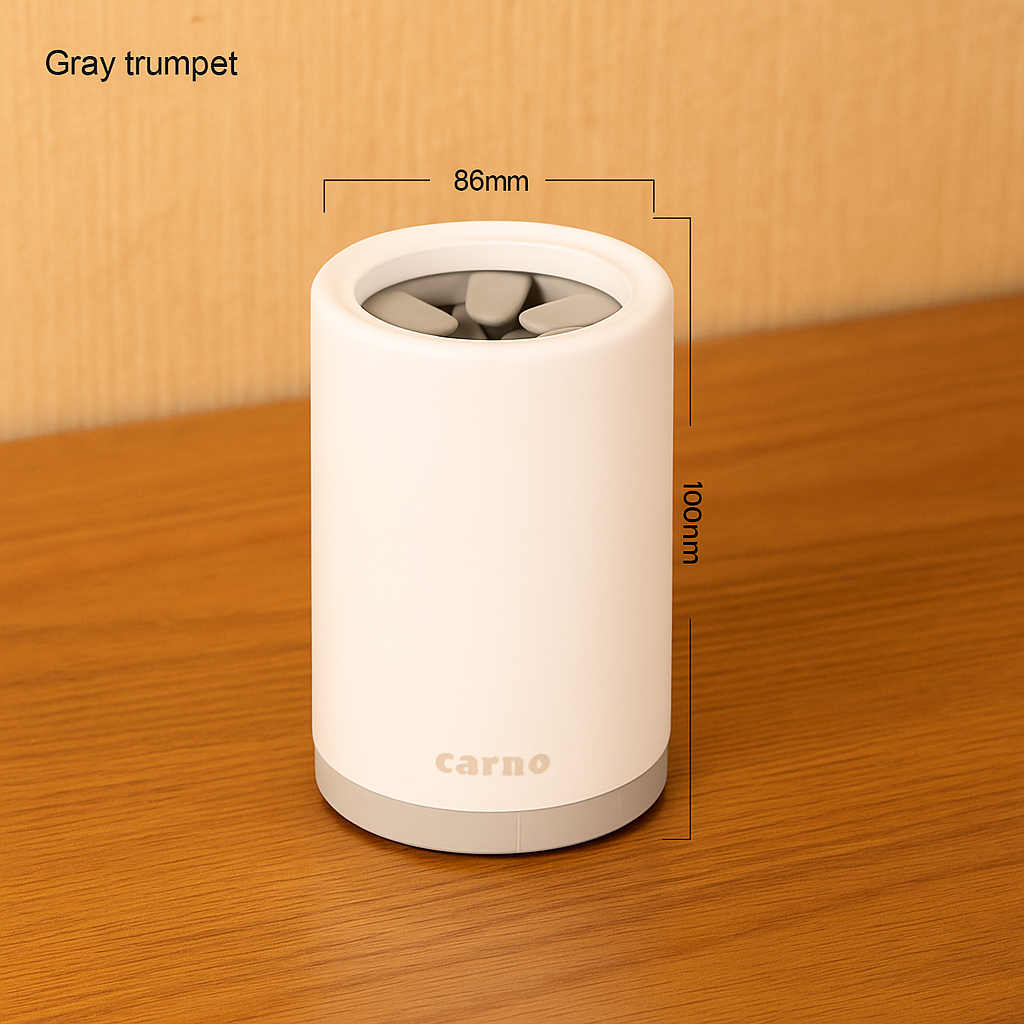 Pfotenwaschbecher mit Silikonbürsten – für saubere Pfoten in Sekunden