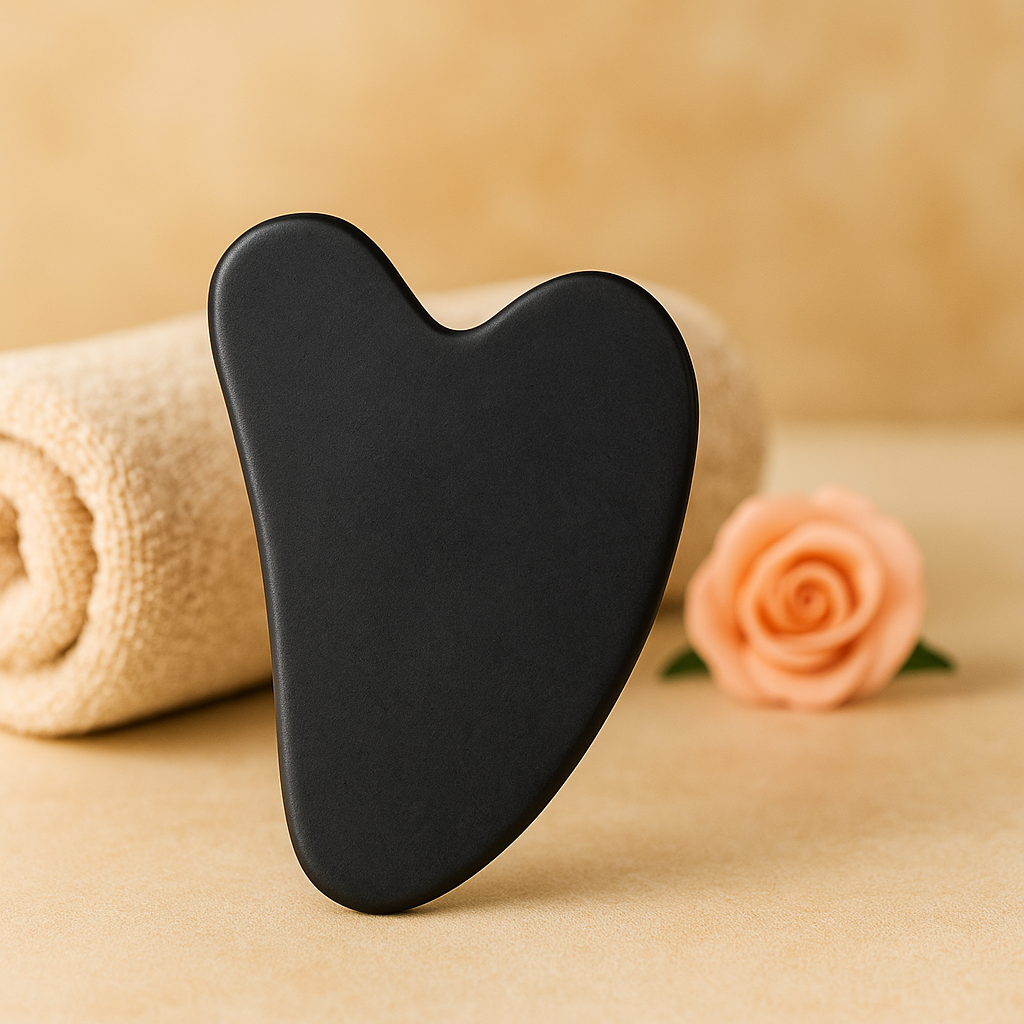 Schwarzer Jade Roller – Natürlich reine Haut durch tiefenwirksame Gesichtsmassage