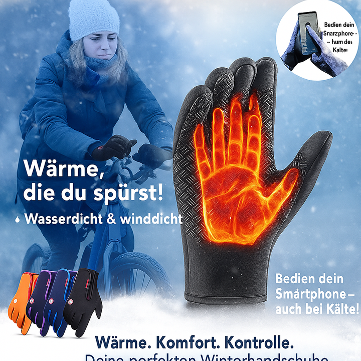 Premium Winterhandschuhe – winddicht, wasserfest & touchscreen-kompatibel“